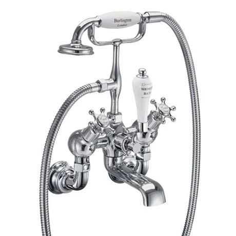 Burlington Birkenhead Regent Angled Wall Mounted Bath/Shower Mixer - BIR21 3 Burlington Birkenhead Regent Angled Wall Mounted Bath/Shower Mixer - BIR21