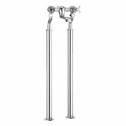 Crosswater - Belgravia Crosshead Floor Mounted Freestanding Bath Filler