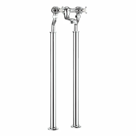 Crosswater - Belgravia Crosshead Floor Mounted Freestanding Bath Filler 3 Crosswater - Belgravia Crosshead Floor Mounted Freestanding Bath Filler