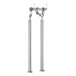 Crosswater - Belgravia Lever Floor Mounted Freestanding Bath Filler