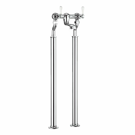 Crosswater - Belgravia Lever Floor Mounted Freestanding Bath Filler 3 Crosswater - Belgravia Lever Floor Mounted Freestanding Bath Filler