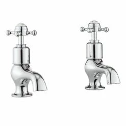Crosswater - Belgravia Crosshead Bath Pillar Taps - BL340DC