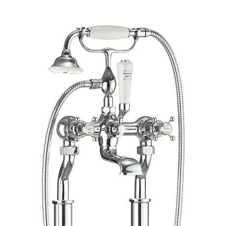 Crosswater - Belgravia Crosshead Floor Mounted Freestanding Bath Shower Mixer 4 Crosswater - Belgravia Crosshead Floor Mounted Freestanding Bath Shower Mixer - Image 2