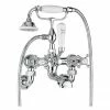 Crosswater - Belgravia Crosshead Wall Mounted Bath Shower Mixer 1 Crosswater - Belgravia Crosshead Wall Mounted Bath Shower Mixer -Bath Taps Shop BL422DC BL004WC P