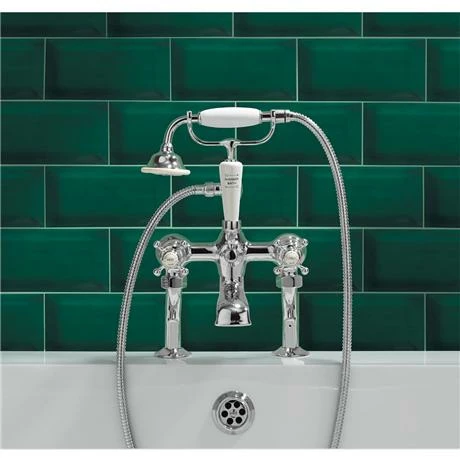 Crosswater - Belgravia Crosshead Bath Shower Mixer with Kit - BL422DC 4 Crosswater - Belgravia Crosshead Bath Shower Mixer with Kit - BL422DC - Image 2