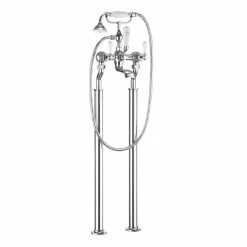 Crosswater - Belgravia Lever Floor Mounted Freestanding Bath Shower Mixer