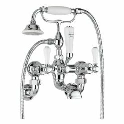 Crosswater - Belgravia Lever Wall Mounted Bath Shower Mixer