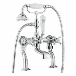 Crosswater - Belgravia Crosshead Bath Shower Mixer with Kit - BL422DC