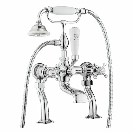 Crosswater - Belgravia Crosshead Bath Shower Mixer with Kit - BL422DC 3 Crosswater - Belgravia Crosshead Bath Shower Mixer with Kit - BL422DC