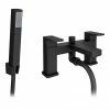 Toreno Modern Black Chrome Bath Shower Mixer Tap incl. Shower Kit - BPT7131 1 Toreno Modern Black Chrome Bath Shower Mixer Tap incl. Shower Kit - BPT7131 -Bath Taps Shop BPT7131 np