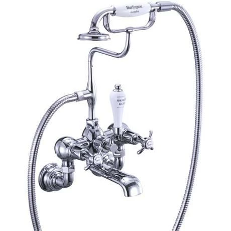 Burlington Anglesey Regent - Wall Mounted Bath/Shower Mixer - ANR17 3 Burlington Anglesey Regent - Wall Mounted Bath/Shower Mixer - ANR17