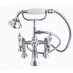 Silverdale Berkeley Bath Shower Mixer Taps Chrome