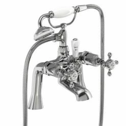 Burlington - Stafford Bath Deck Mounted Shower Mixer - STA14-QT