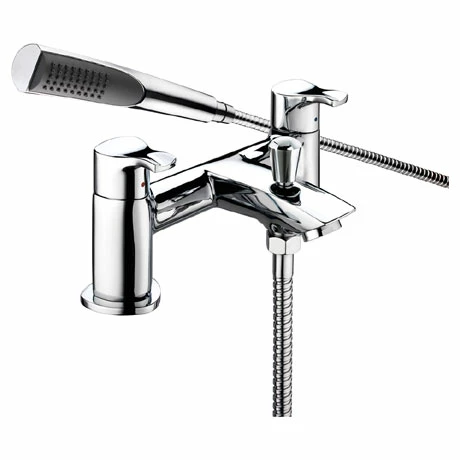 Bristan Capri Contemporary Pillar Bath Shower Mixer - Chrome - CAP-BSM-C 3 Bristan Capri Contemporary Pillar Bath Shower Mixer - Chrome - CAP-BSM-C