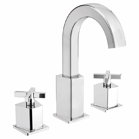 Bristan Cascade 3 Hole Bath Filler 3 Bristan Cascade 3 Hole Bath Filler