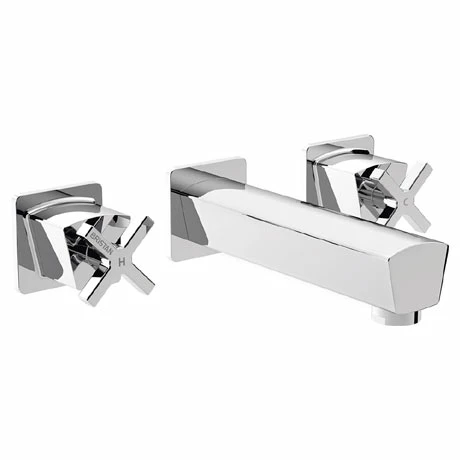 Bristan Cascade Wall Mounted Bath Filler 3 Bristan Cascade Wall Mounted Bath Filler