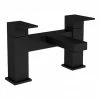 Arezzo Square Matt Black Bath Filler Tap 1 Arezzo Square Matt Black Bath Filler Tap -Bath Taps Shop CAS10BLK prod