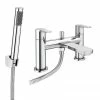 Brooklyn Modern Chrome Bath Shower Mixer Tap inc. Shower Kit - CPT7181 1 Brooklyn Modern Chrome Bath Shower Mixer Tap inc. Shower Kit - CPT7181 -Bath Taps Shop CPT7181 p1