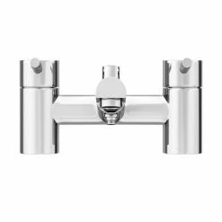 Cruze Contemporary Bath Shower Mixer with Shower Kit - Chrome 9 Cruze Contemporary Bath Shower Mixer with Shower Kit - Chrome -Bath Taps Shop CRU004 D5 460