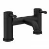 Arezzo Round Matt Black Bath Filler Tap 1 Arezzo Round Matt Black Bath Filler Tap -Bath Taps Shop CRU10BLK prod