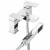 Cast Bath Shower Mixer Tap with Shower Kit - Chrome 2 Cast Bath Shower Mixer Tap with Shower Kit - Chrome -Bath Taps Shop Cast Bath Shower Mixer with Shower Kit n p