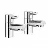 Cruze Contemporary Bath Pillar Taps - Chrome 1 Cruze Contemporary Bath Pillar Taps - Chrome -Bath Taps Shop Cruze Contemporary Bath Pillar Taps Chrome CRU007 p