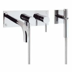Crosswater - Design Wall Mounted 3 Hole Bath Shower Mixer - DE431WC