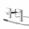 Hudson Reed Drift Bath Shower Mixer + Shower Kit - DRI304 2 Hudson Reed Drift Bath Shower Mixer + Shower Kit - DRI304 -Bath Taps Shop DRI304 P