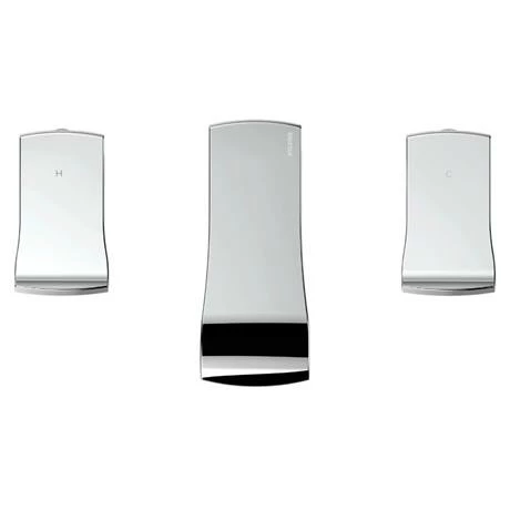 Bristan Descent 3 Hole Bath Filler 5 Bristan Descent 3 Hole Bath Filler - Image 3