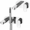 Elite Wall Mounted Tap Package (Bath + Basin Tap) 2 Elite Wall Mounted Tap Package (Bath + Basin Tap) -Bath Taps Shop ELIPK p