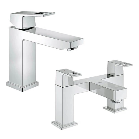 Grohe Eurocube Tap Package (Bath + Basin Tap) 3 Grohe Eurocube Tap Package (Bath + Basin Tap)
