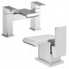 Glacier Modern Tap Package (Bath + Basin Tap) 2 Glacier Modern Tap Package (Bath + Basin Tap) -Bath Taps Shop GLA PK P1