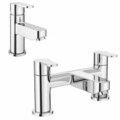 Gio Modern Tap Package (Bath + Basin Tap)
