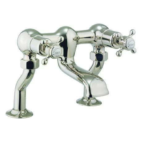 Crosswater - Belgravia Crosshead Bath Filler - Nickel - HG322DN 3 Crosswater - Belgravia Crosshead Bath Filler - Nickel - HG322DN