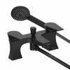 Bristan Hourglass Black Bath Shower Mixer 2 Bristan Hourglass Black Bath Shower Mixer -Bath Taps Shop HOU BSM BLK P