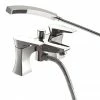 Bristan - Hourglass Contemporary Bath Shower Mixer - Chrome - HOU-BSM-C 2 Bristan - Hourglass Contemporary Bath Shower Mixer - Chrome - HOU-BSM-C -Bath Taps Shop HOU BSM C PN