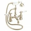 Heritage - Glastonbury Bath Shower Mixer - Vintage Gold - TGRG02 2 Heritage - Glastonbury Bath Shower Mixer - Vintage Gold - TGRG02 -Bath Taps Shop Heritage Glastonbury Bath Shower Mixer Vintage Gold TGRG02 n p