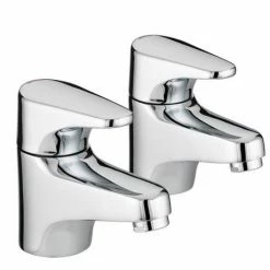 Bristan - Jute Bath Taps - Chrome - JU-3/4-C