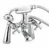 Bristan - Colonial Bath Shower Mixer - Chrome Plated - K-BSM-C 2 Bristan - Colonial Bath Shower Mixer - Chrome Plated - K-BSM-C -Bath Taps Shop K BSM C PN