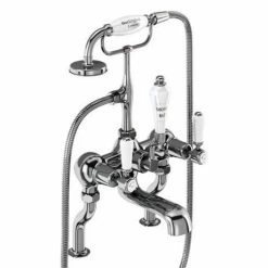 Burlington Kensington - Chrome Deck Mounted Bath/Shower Mixer - KE15