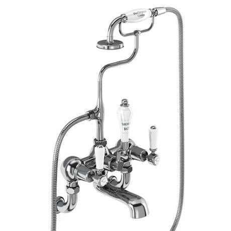 Burlington Kensington - Chrome Wall Mounted Bath/Shower Mixer - KE17 4 Burlington Kensington - Chrome Wall Mounted Bath/Shower Mixer - KE17 - Image 2