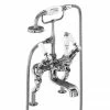 Burlington Kensington - Angled Deck Mounted Bath/Shower Mixer - KE19 2 Burlington Kensington - Angled Deck Mounted Bath/Shower Mixer - KE19 -Bath Taps Shop KE19 p