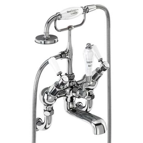 Burlington Kensington - Angled Wall Mounted Bath/Shower Mixer - KE21 3 Burlington Kensington - Angled Wall Mounted Bath/Shower Mixer - KE21