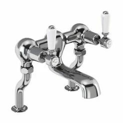 Burlington Kensington - Chrome Deck Mounted Bath Filler - KE23