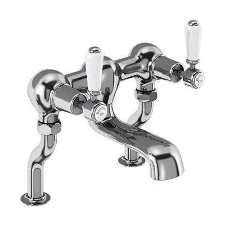 Burlington Kensington - Chrome Deck Mounted Bath Filler - KE23 3 Burlington Kensington - Chrome Deck Mounted Bath Filler - KE23
