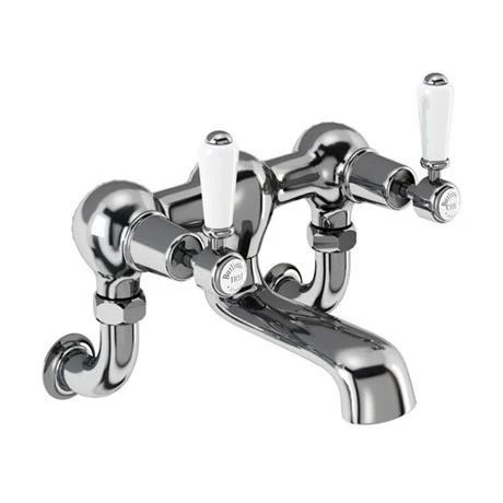 Burlington Kensington - Chrome Wall Mounted Bath Filler - KE24 3 Burlington Kensington - Chrome Wall Mounted Bath Filler - KE24