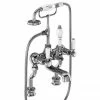 Burlington Kensington Regent - Chrome Deck Mounted Bath/Shower Mixer - KER15 2 Burlington Kensington Regent - Chrome Deck Mounted Bath/Shower Mixer - KER15 -Bath Taps Shop KER15 P