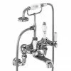 Burlington Kensington Regent - Chrome Wall Mounted Bath/Shower Mixer - KER17 1 Burlington Kensington Regent - Chrome Wall Mounted Bath/Shower Mixer - KER17 -Bath Taps Shop KER17 P