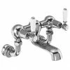 Burlington Kensington Regent - Chrome Wall Mounted Bath Filler - KER24 2 Burlington Kensington Regent - Chrome Wall Mounted Bath Filler - KER24 -Bath Taps Shop KER24 p