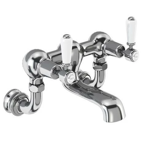 Burlington Kensington Regent - Chrome Wall Mounted Bath Filler - KER24 3 Burlington Kensington Regent - Chrome Wall Mounted Bath Filler - KER24
